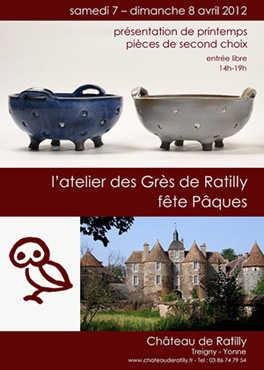 Grès Puisaye : Porte ouverte au chateau de Ratilly